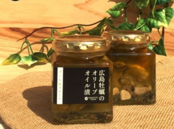 広島牡蠣オリーブオイル漬　グリル&スモーク